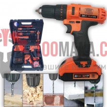 Немски Акумулаторен Винтоверт Vermark Starke 36V с 2 батерии